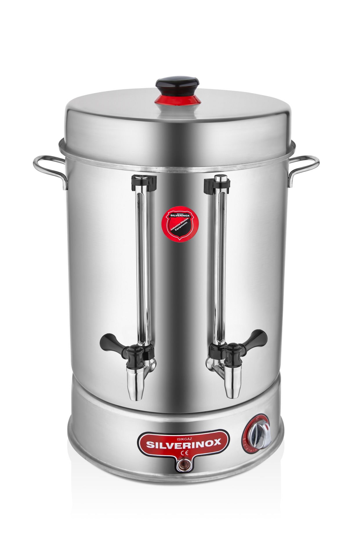 Silverinox 15 lt - 160 Bardak Çevirmeli Metal Musluklu Çay Makinesi 2013
