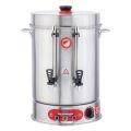 Silverinox 15 lt - 160 Bardak Ses İkazlı Metal Musluklu Çay Makinesi 2034