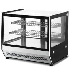 Senox Set Üstü Sıcak Teşhir Dolabı, Panaromik Cam, 75 Cm SET P-75C