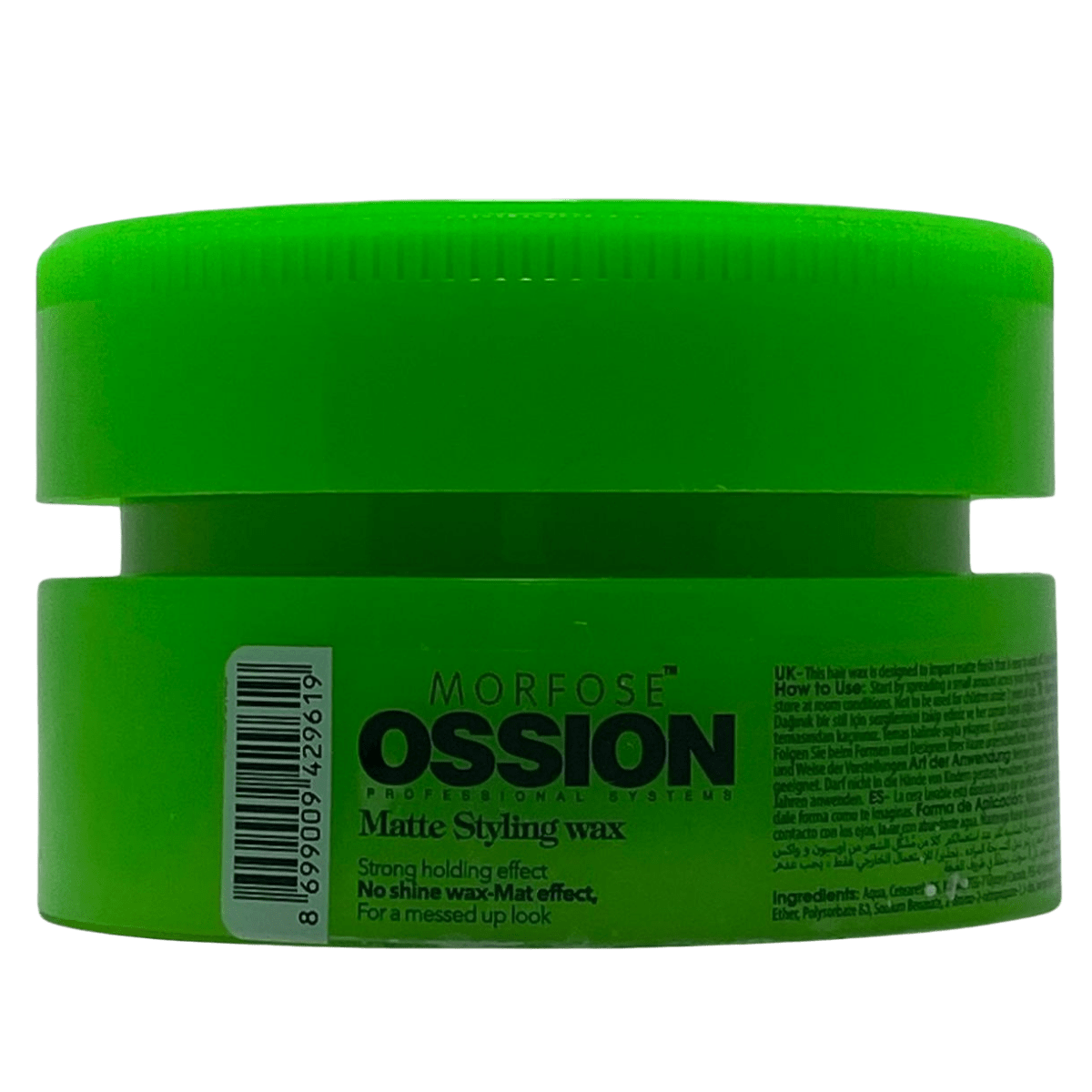 Morfose Ossion Mat Wax Yeşil 100 Ml