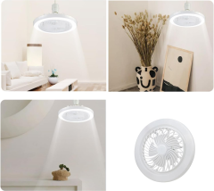 Cata Poyraz Fan 42 Watt Led Ampul Beyaz Işık Pervane Ampül CT-1153