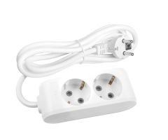 Viko Multi-let 2'li Grup Priz Topraklı Çocuk Korumalı 2 Metre Beyaz - 90113202
