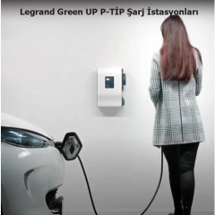 Legrand Green'up 3 Faz 22KW Elektrikli Araç Akıllı Hızlı Araç Şarj İstasyonu 059002