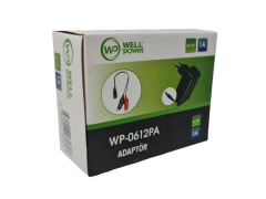 WellPower 6V-12V 1 Amper Akü-Batarya Şarj Adaptörü WP-0612PA