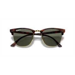 Ray-Ban 3016 990/58 55-21 Unisex Güneş Gözlüğü Red Havana Clubmaster Polarize Büyük Ekartman