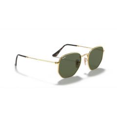 Ray-Ban 3548N 001 54-21 Unisex Güneş Gözlüğü Hexagonal Büyük Ekartman