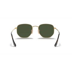 Ray-Ban 3548N 001 54-21 Unisex Güneş Gözlüğü Hexagonal Büyük Ekartman