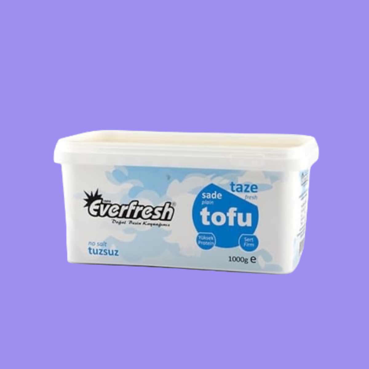 Everfresh Tuzsuz Sade Tofu 1000 gr