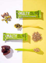 Malty Antep Fıstıklı Ve Maltlı Meyve Barı 34 g