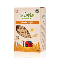 Hüma Organik Sade Erişte 350 gr