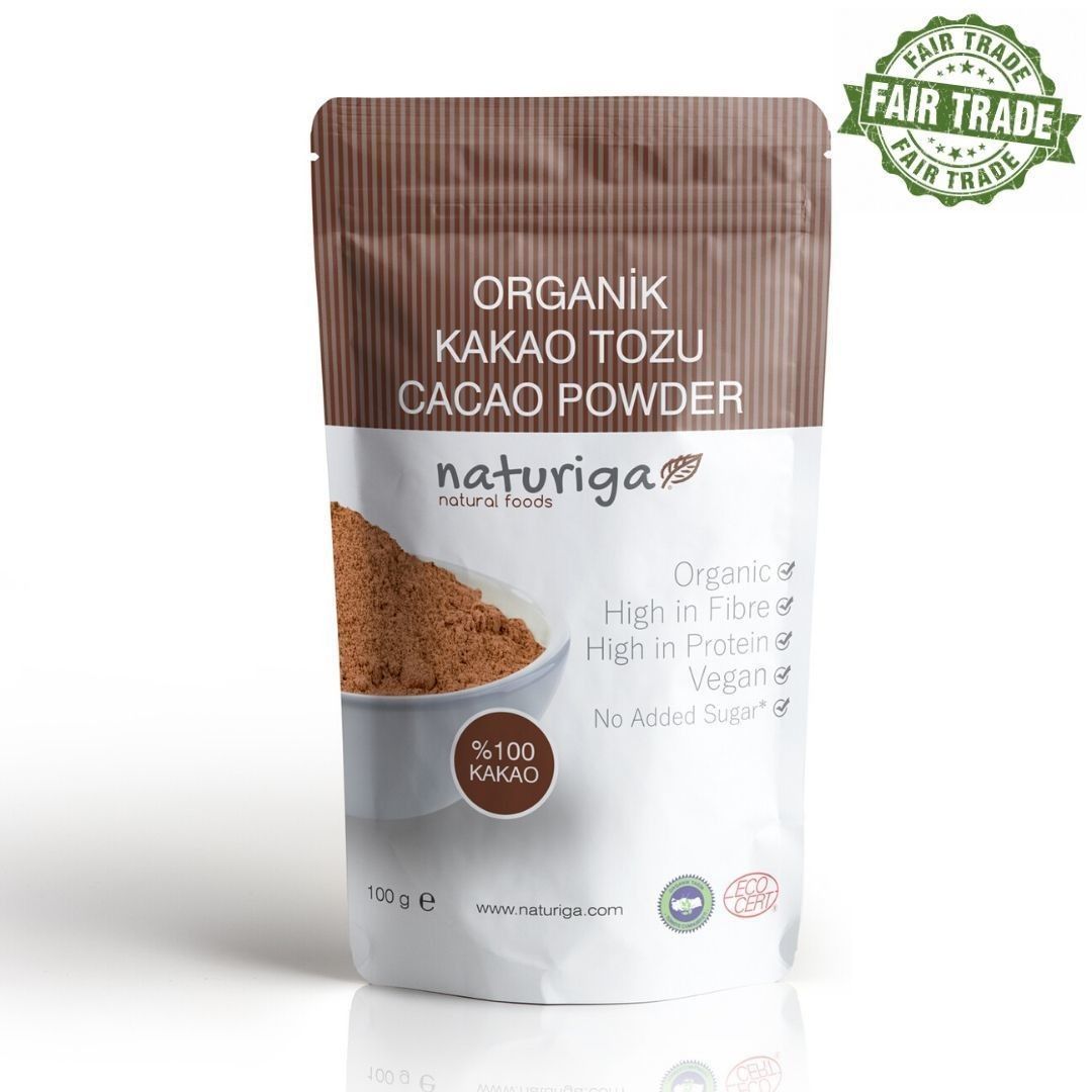 Naturiga Organik Kakao Tozu 100 g