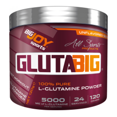 Bigjoy Sports Glutabig Glutamine Powder 120 Gr