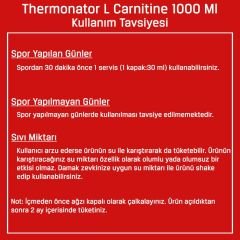 Bigjoy Thermonator L Carnitine 3000 Mg 1000 Ml