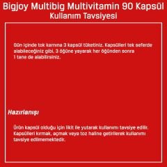 BigJoy Multibig Multivitamin 90 Kapsül