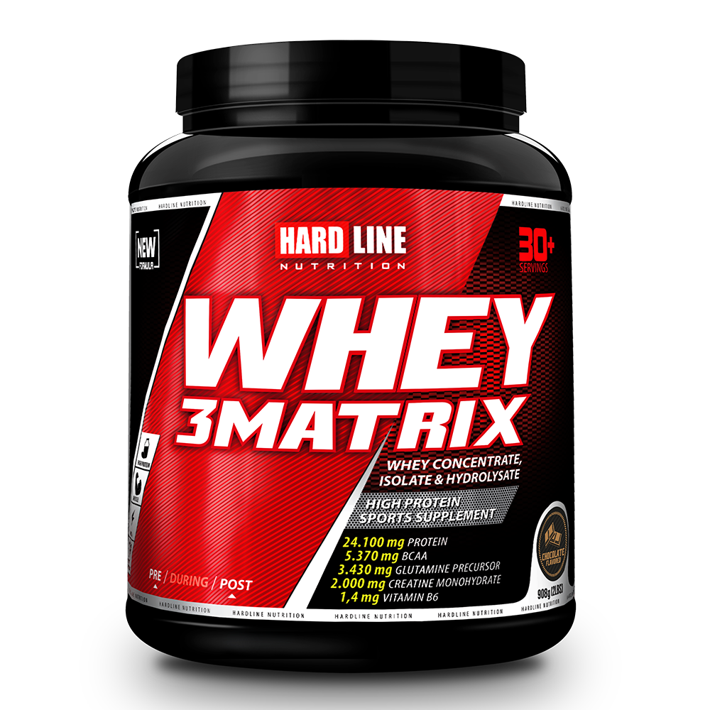 Hardline Whey 3 Matrix Protein Tozu 908 Gr 30 Servis