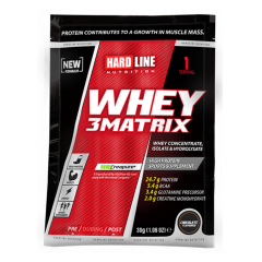 Hardline Whey 3 Matrix Protein Tozu 30 Gr 15 Paket
