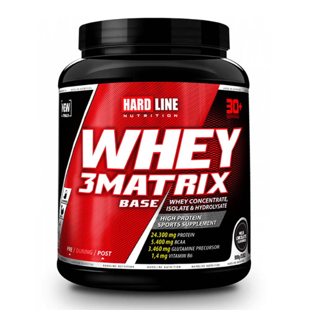 Hardline Whey 3 Matrix Base Protein Tozu 908 Gr 30 Servis