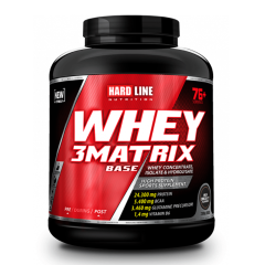 Hardline Whey 3 Matrix Base Protein Tozu 2300Gr 76 Servis