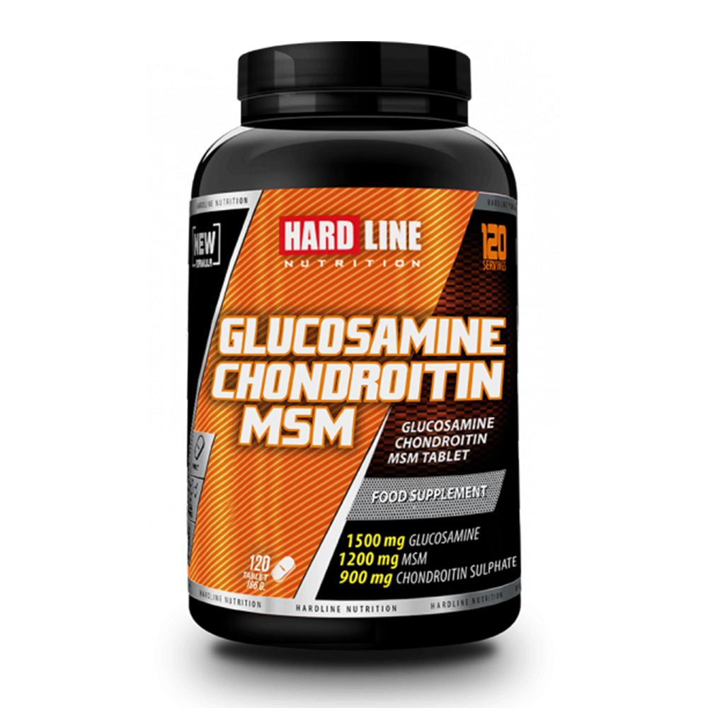 Hardline Glucosamine Chondroitin Msm 120 Tablet