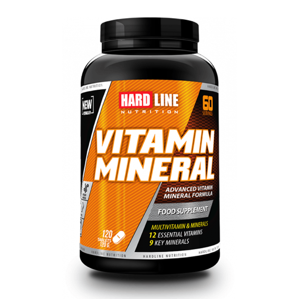 Hardline Vitamin Mineral 120 Tablet