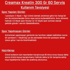 Bodymax Creamax Kreatin 300 Gr 60 Servis Creatine