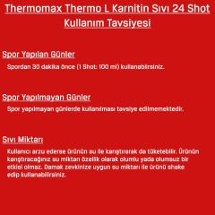 Bodymax Thermomax Thermo L Karnitin Sıvı 100 Ml 24 Adet