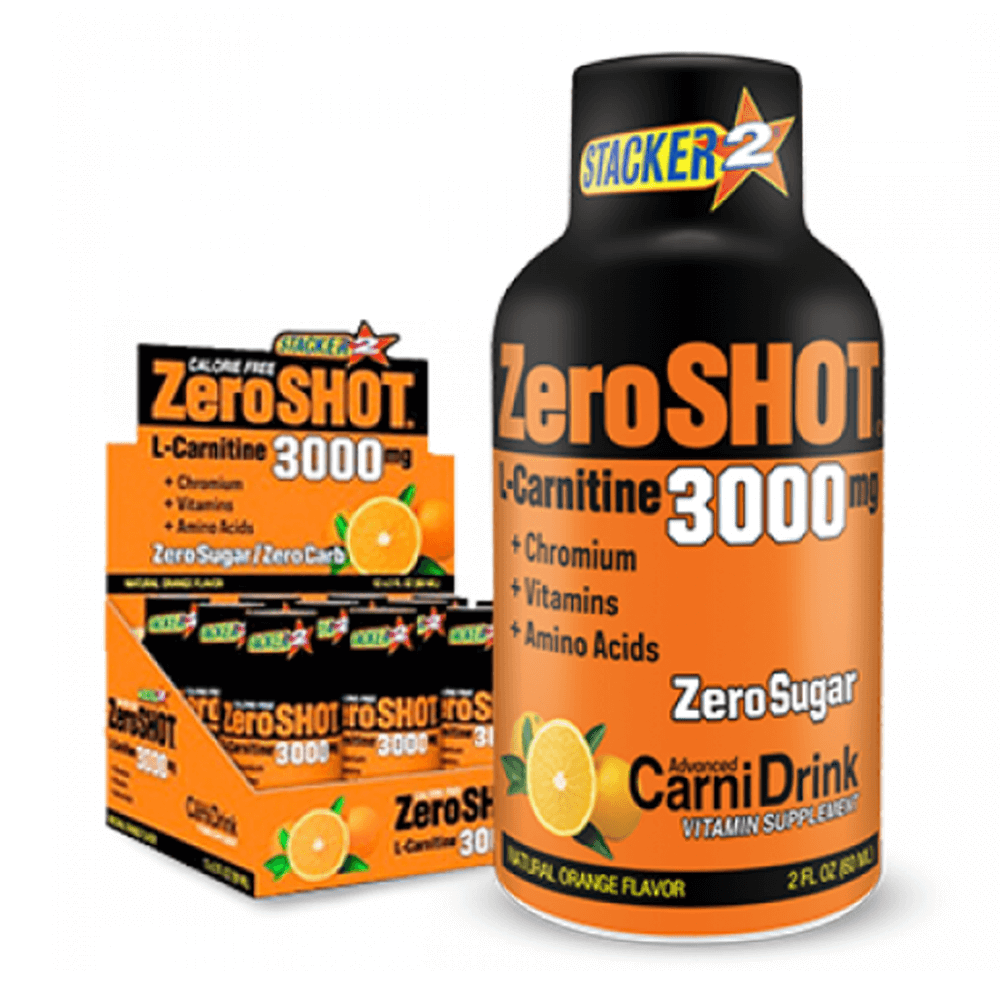 Zero Shot L-Carnitine Sıvı 3000 Mg 60 Ml 12 Shot