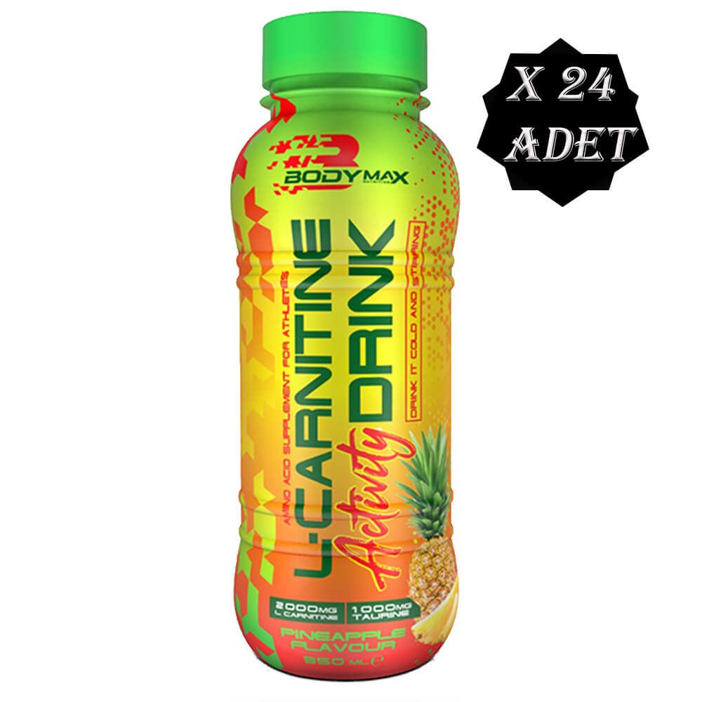 Activity Drink L-Carnitine 350ml*24 Adet Ananas Aromalı