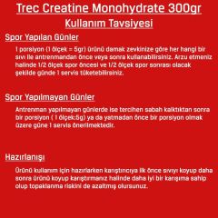 Trec Creatine %100 Kreatin Monohydrate 300gr