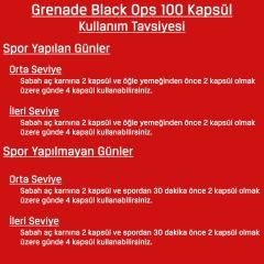 Grenade Black Ops 100 Kapsül