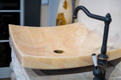 Onyx Bathroom Sink, Natural Stone Onyx Special Sink, Onyx Marble Sink,Special Marble Sink