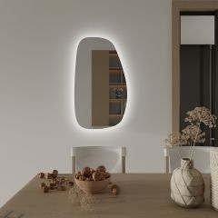 Asimetrik,Dekoratif,Banyo, Duvar Aynası,Salon Aynası,Lavabo,Konsol, Şifonyer, Ayna, Led Ayna