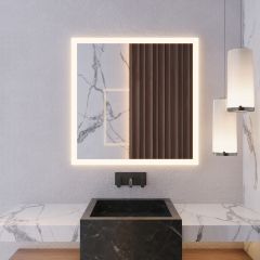 Banyo, Lavabo Aynası,Led, Dekoratif Ayna, Led Ayna, Ayna,Dokunmatik Led, Dokunmatik Switch