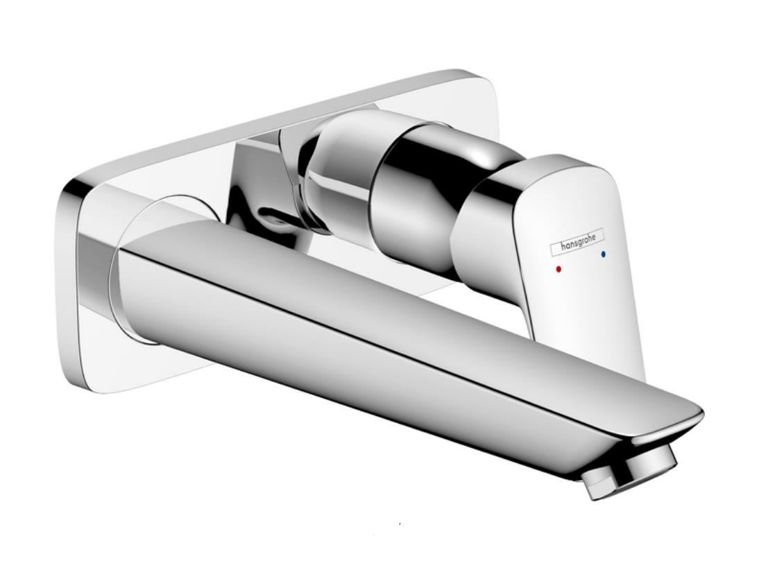 Hansgrohe Logis Ankastre Lavabo Bataryası Krom 19,5cm