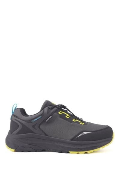 101395027 حذاء Vula 3PR باللون الرمادي الداكن/الأصفر للرجال للاستخدام الخارجي