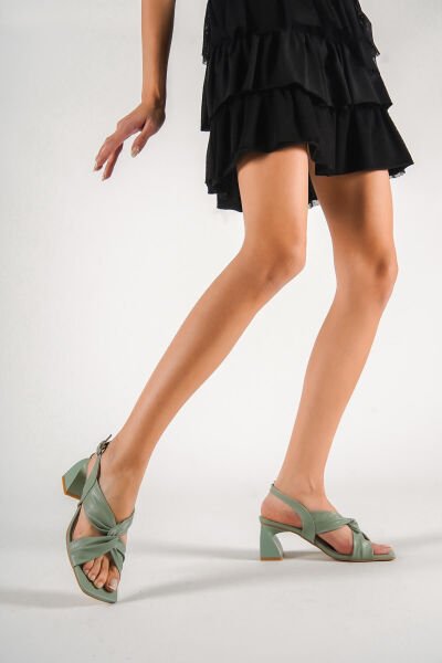 Günlük Kadın Topuklu Sandalet TR055Y07D