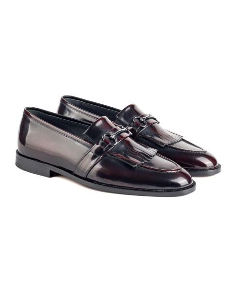 Symphony Burgundy Genuine Leather Classic Men's Shoes