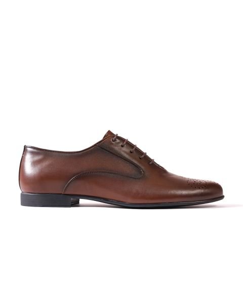 Thema Tan Genuine Leather Classic Men's Shoes