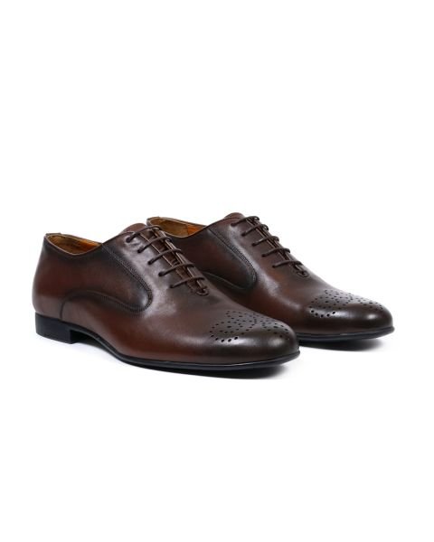 Thema Tan Genuine Leather Classic Men's Shoes