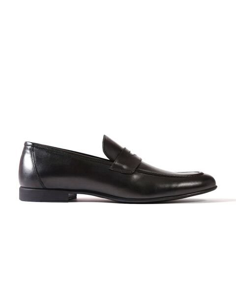 Tenor Black Genuine Leather Classic Men's Shoes