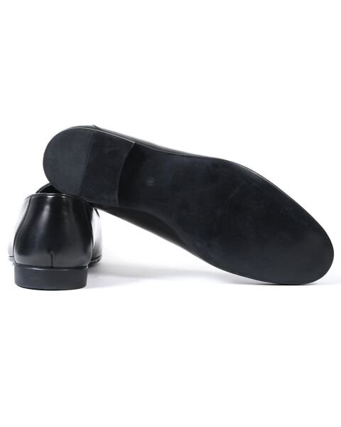 Seranad Siyah Hakiki Deri Klasik Erkek Ayakkabı