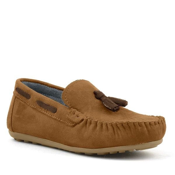 Rakerplus Brown Brown Velcro Boys 'Loafer Shoes