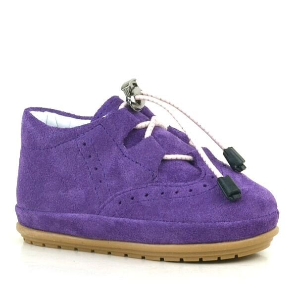 Rakerplus Натуральная кожа Анатомическая детская обувь First Step фиолетового цвета