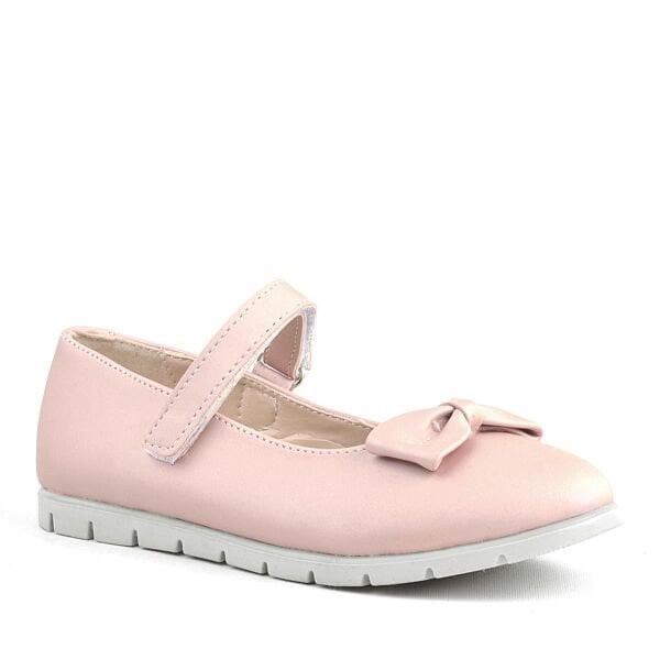 حذاء راقصة الباليه للفتيات من Rakerplus باللون الوردي الفاتح