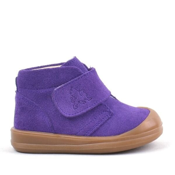 Rakerplus Yoohoo Çermê Orjînal Purple Velcro Baby Girl Boots