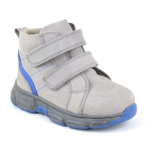 Rakerplus Çermê Orjînal Grey Velcro Sport Baby Boy Boots