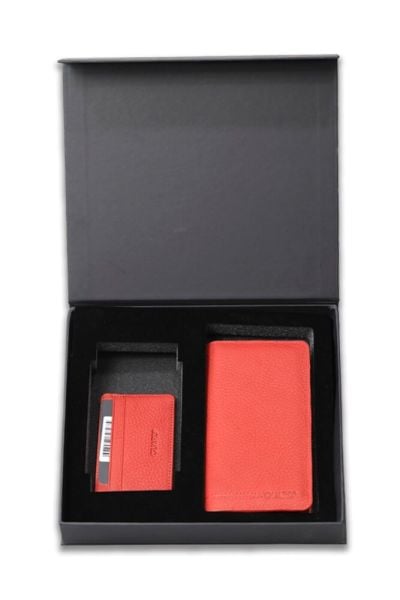 Портфель Guard Gift Red - набор визитниц