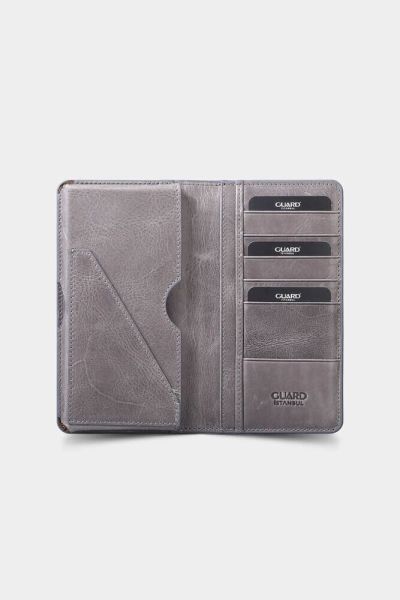Guard Gift Antique Grey Portfolio - Set Wallet
