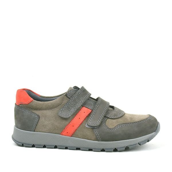 Grey shop velcro trainers