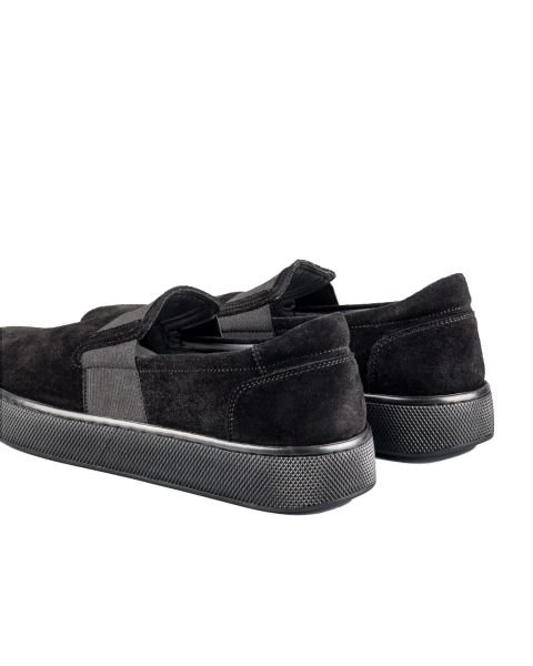 Norden Siyah Hakiki süet Deri Erkek Spor (Sneaker) Ayakkabı